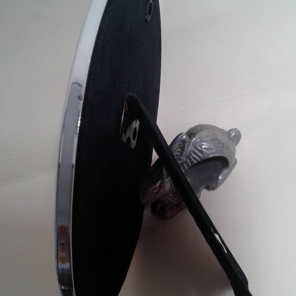 Silverplated 5 x 7 Ashton & Hayes Oval Picture Frame silver standing or wall NWO - Picture 8 of 9